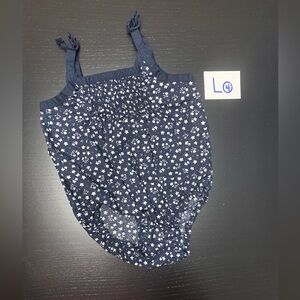 $3.00 💝 Joe Fresh 0-3m Floral Tank Romper
